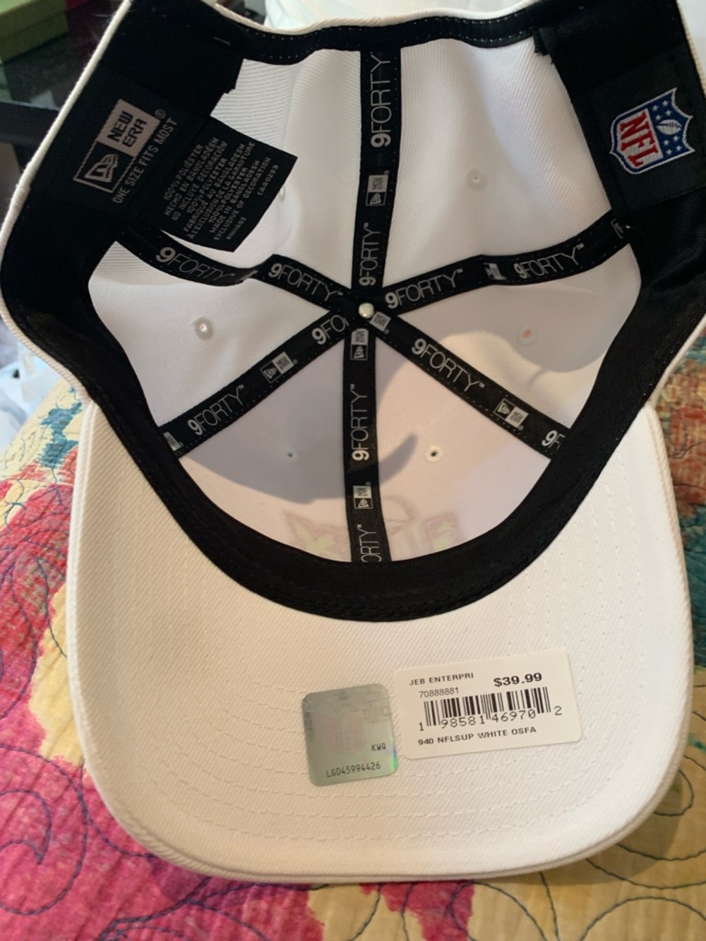 NWT NEW ERA 9FORTY ADJUSTABLE SUPERBOWL LXI SNAPBACK HAT! - Picture 2 of 6